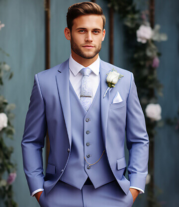 Periwinkle Formal Suit