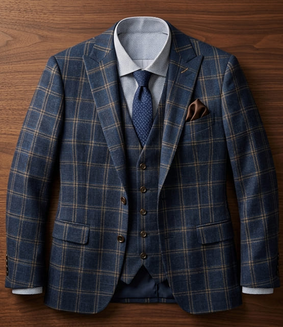 Indigo Plaid Ensemble 2